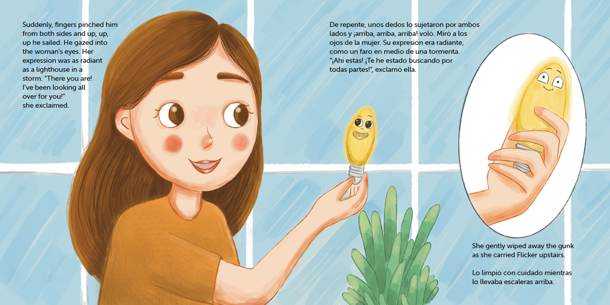 The Brightest Bulb - biliingual ebook