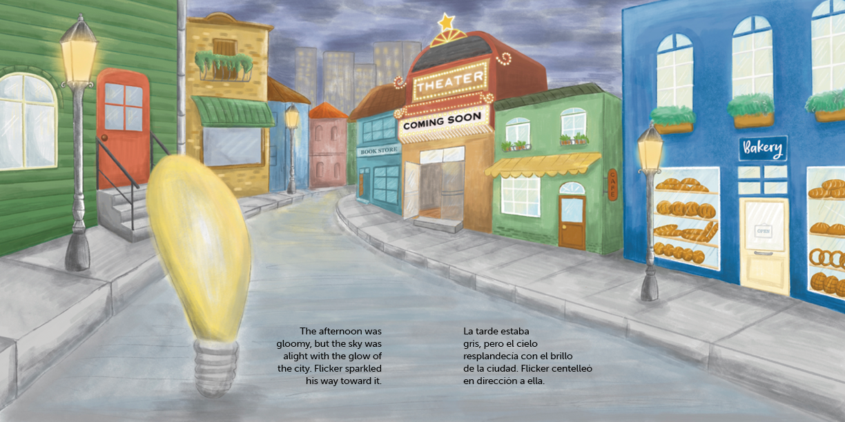 The Brightest Bulb - biliingual ebook