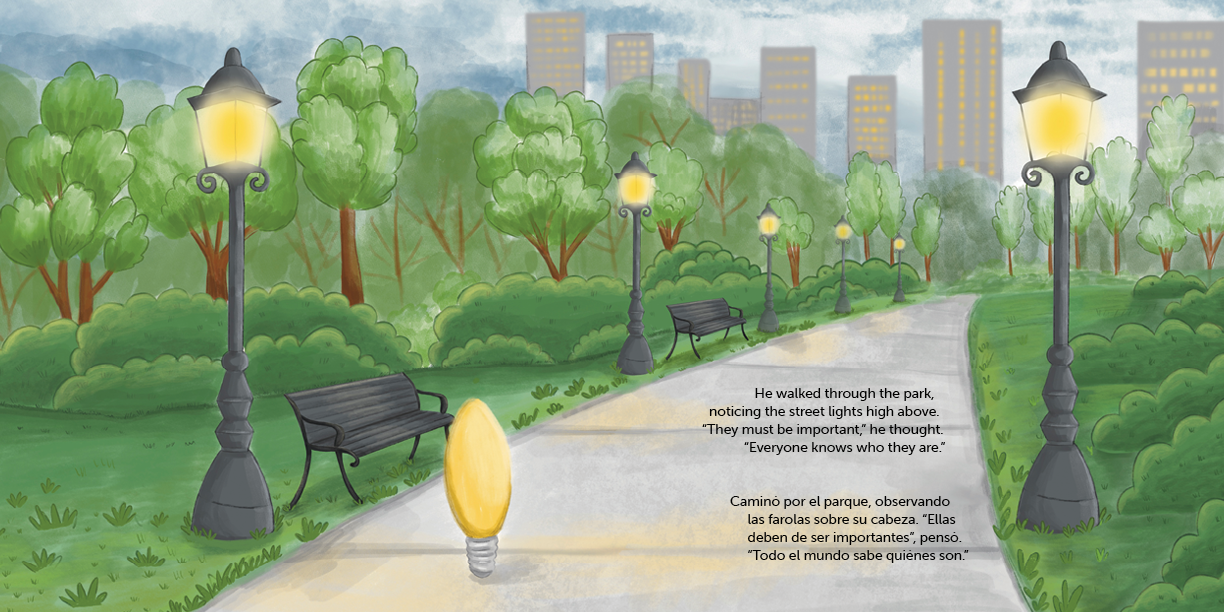 The Brightest Bulb - biliingual ebook