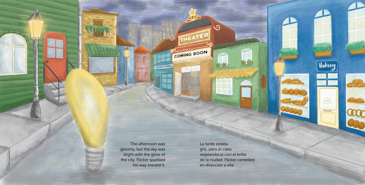 The Brightest Bulb - bilingual paperback