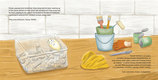 The Brightest Bulb - bilingual paperback
